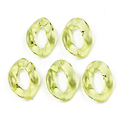 Transparent Acrylic Linking Rings OACR-S036-001A-J03-1