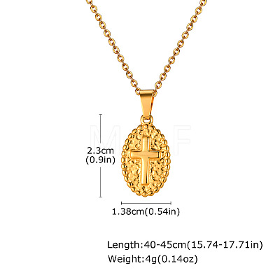 304 Stainless Steel Pendant Necklaces for Women WG8B2D1-01-1