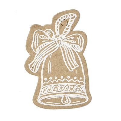 Christmas Theme Kraft Paper Gift Tags CDIS-L008-A01-1