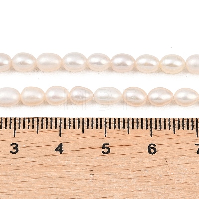 Natural Cultured Freshwater Pearl Beads Strands PEAR-F020-26A-1