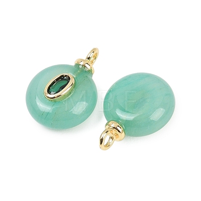 Dyed Natural White Jade Pendants G-Z134-03G-05-1