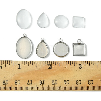 DIY Blank Pendant Making Kit DIY-FS0005-50-1