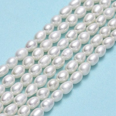 Natural Cultured Freshwater Pearl Beads Strands PEAR-J006-07F-1