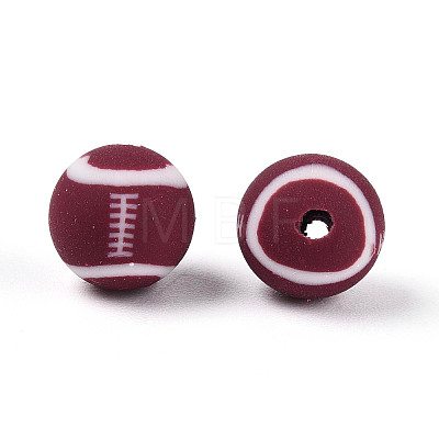 Handmade Polymer Clay Beads CLAY-Q253-05I-1