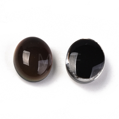 Glass Cabochons GLAA-R218-01-1