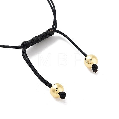 Handmade Lampwork Heart Bracelets BJEW-Q338-01D-1