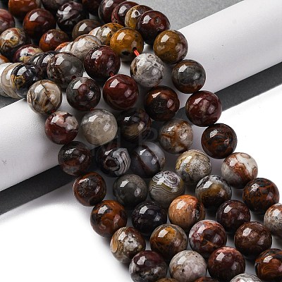 Natural Mexico Crazy Agate Beads Strands G-L615-A01-04-1