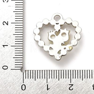 Platinum Alloy Glass Pendants FIND-Z068-05P-02-1