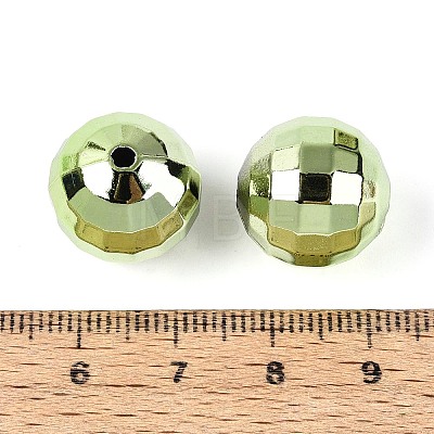 Plating Acrylic Beads PACR-TAC0005-04E-1