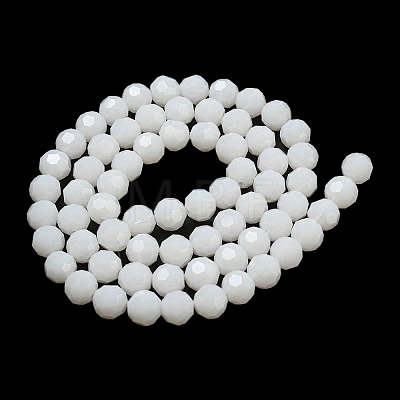 Imitation Jade Glass Beads Stands EGLA-A035-J10mm-D05-1