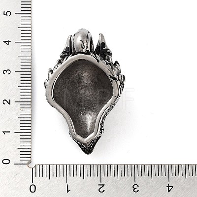 304 Stainless Steel Pendants STAS-R225-15AS-1