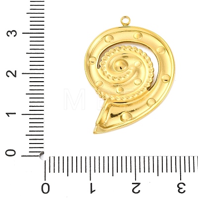 304 Stainless Steel Pendants STAS-V004-07G-02-1