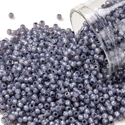 TOHO Round Seed Beads SEED-JPTR08-PF2124-1