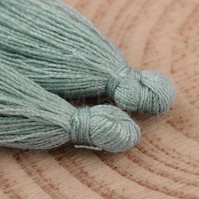 Cotton Thread Tassel Pendant Decorations NWIR-P001-03-75-1