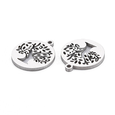 Non-Tarnish 304 Stainless Steel Charms STAS-N095-053-1