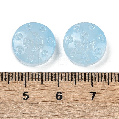 Transparent Glass Beads DGLA-E004-09A-1