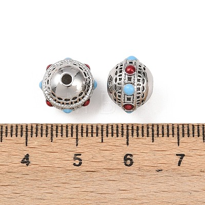 Brass Beads KK-H524-10P-1