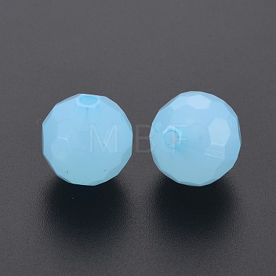 Imitation Jelly Acrylic Beads MACR-S373-97C-E08-1