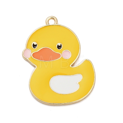 Alloy Enamel Pendants ENAM-A011-02B-G-1