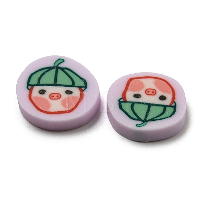 Handmade Polymer Clay Beads CLAY-P003-01-1