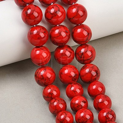 Synthetic Turquoise Graduated Beads Strands GG-CBA2AE1-A04-C-1