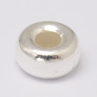 925 Sterling Silver Spacer Beads X-STER-L063-08A-S-1