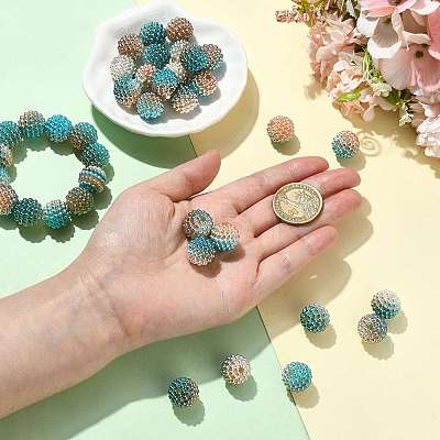 40Pcs Imitation Pearl Acrylic Beads OACR-FS0002-89A-18-1