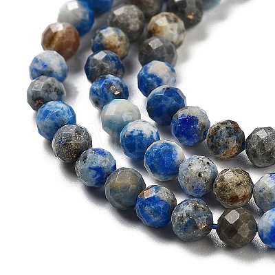 Natural Lapis Lazuli Beads Strands X-G-J400-D03-01A-1