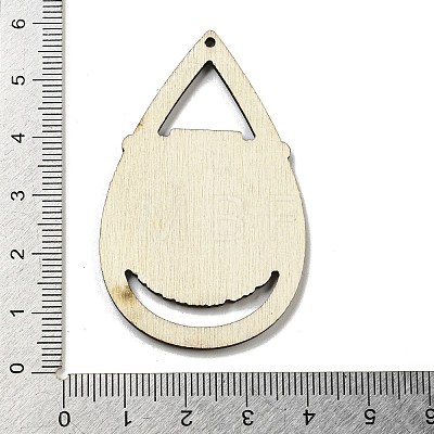 Wood Pendants WOOD-M012-02B-1