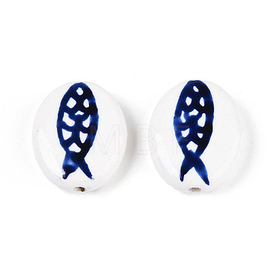 Handmade Porcelain Beads PORC-T134-03-1