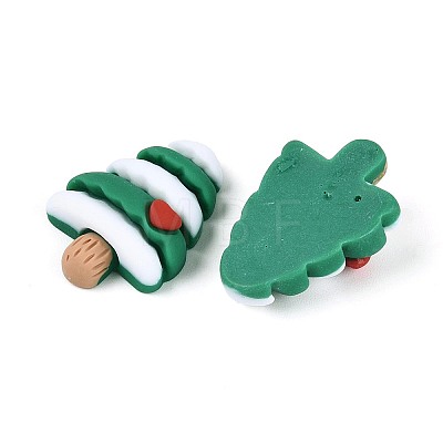 Christmas Opaque Resin Cabochons RESI-ZX017-77-1