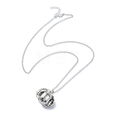 Alloy Pendant Necklaces NJEW-H031-01C-P-1