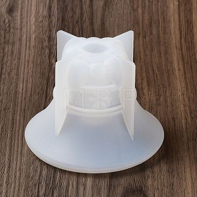 3D Christmas  DIY Candle Holder Silicone Molds DIY-F144-04A-1