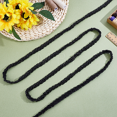 5Yards Polyester Lace Ribbons OCOR-ME0001-65A-1