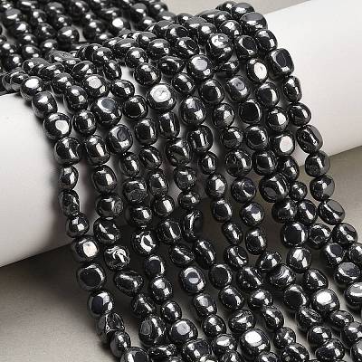 Synthetic Terahertz Stone Beads Strands G-K395-A13-01-1