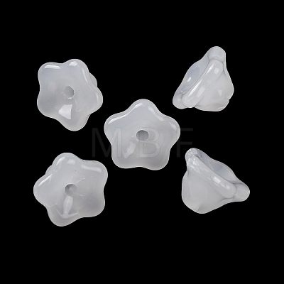Baking Paint Transparent Glass Beads GLAA-T025-81C-01-1