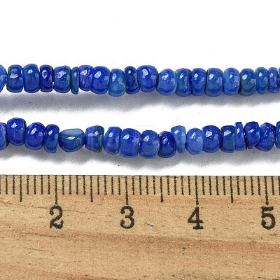 Dyed Natural Freshwater Shell Beads Strands BSHE-G039-07J-1