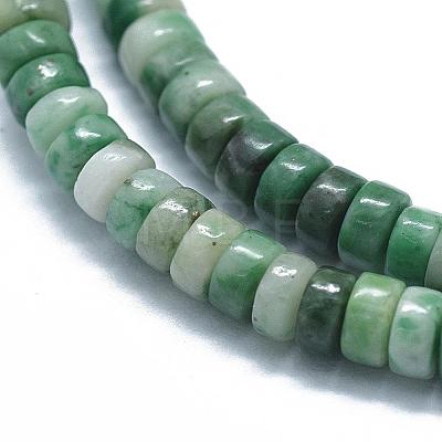 Natural Qinghai Jade Beads Strands G-F631-A18-1