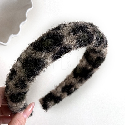 Leopard Print Cloth Hair Bands PW-WG85A33-02-1