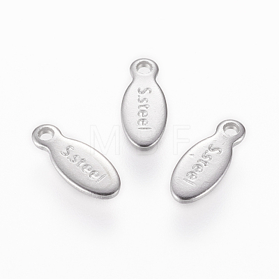 304 Stainless Steel Charms STAS-L195-12P-1