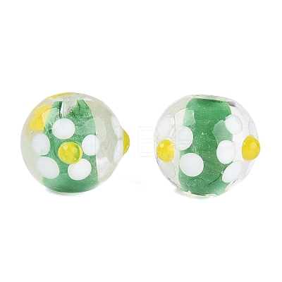 Handmade Bumpy Lampwork Beads LAMP-N042-21A-02-1