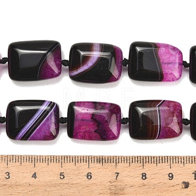 Natural Agate Beads Strands GG-L001-M01-01G-1