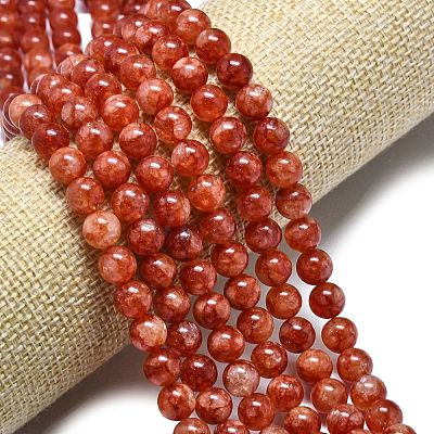 Natural Malaysia Jade Beads Strands G-L645-A01-8mm-30-1