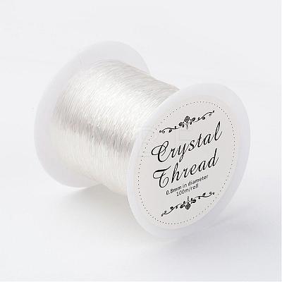 0.8mm Clear Crystal Stretch Elastic Thread EW-JP0001-01-1