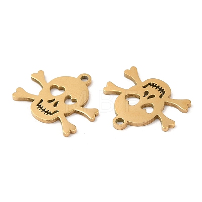 Halloween Ion Plating(IP) 316L Surgical Stainless Steel Pendants STAS-D078-22G-1