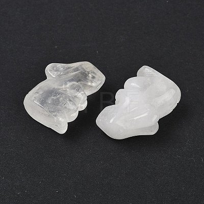 Natural Quartz Crystal Rabbit Display Decorations G-R007-02I-1