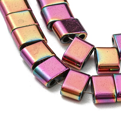 Electroplated Non-magnetic Synthetic Hematite Beads Strands G-C106-B02-01B-1