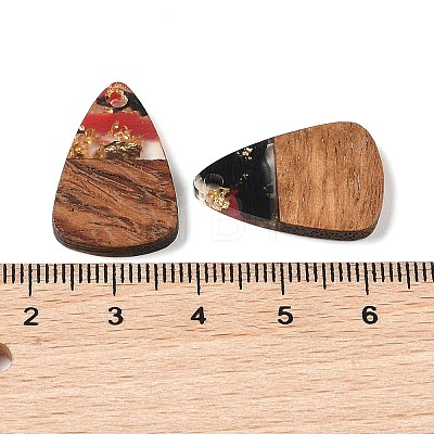 Resin & Wood Pendants WOOD-S061-02K-1