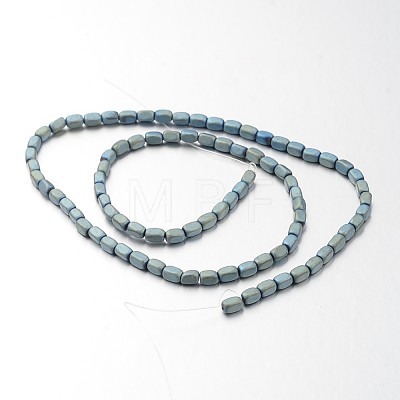 Electroplate Non-magnetic Synthetic Hematite Bead Strands G-F300-40B-F07-1