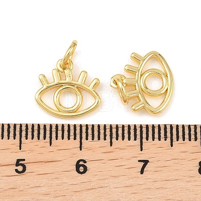 Brass Charms KK-G549-09G-1